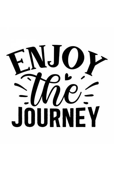 INOVATIX Set de 8 piese, autocolant Bucură-te de călătorie, INOVATIX®. 6 cm