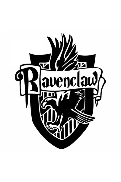 INOVATIX Set de 8 piese, autocolant Harry Potter Ravenclaw, INOVATIX®. 6 cm