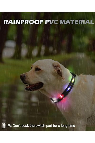JOYTECH Joytale LED dog collar, black, L, 45-60 cm