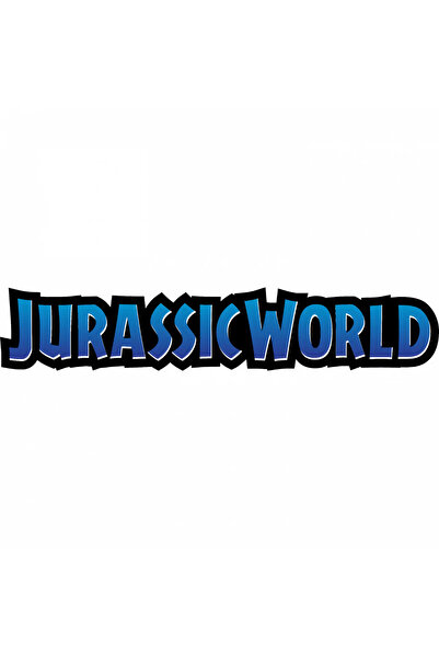 INOVATIX Set de 8 autocolante cu logo-ul frumos al lui Jurassic World, INOVAT...