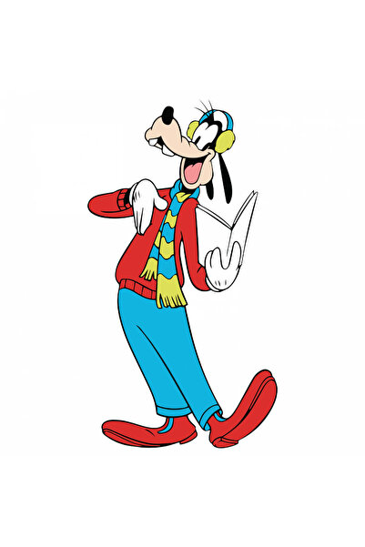 INOVATIX Σετ 8 τεμαχίων, αυτοκόλλητο Goofy Reads, INOVATIX®. 6 εκ.