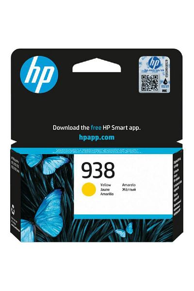 HP خرطوشة حبر نفاث 938 حبر أصلي للطباعة النفاثة المكتبية عالية الجودة