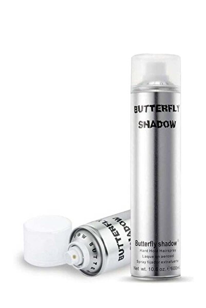 Butterfly Shadow Hard Holder Hair Spray 600ml – Super Strong Hold for All-Day...