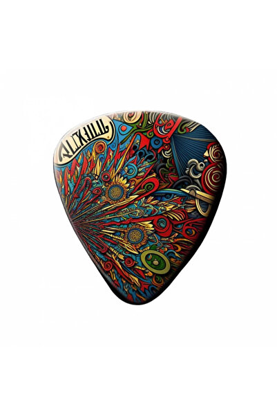 INOVATIX Set de 8 bucăți, autocolant pentru pana de chitară, INOVATIX®. 6 cm