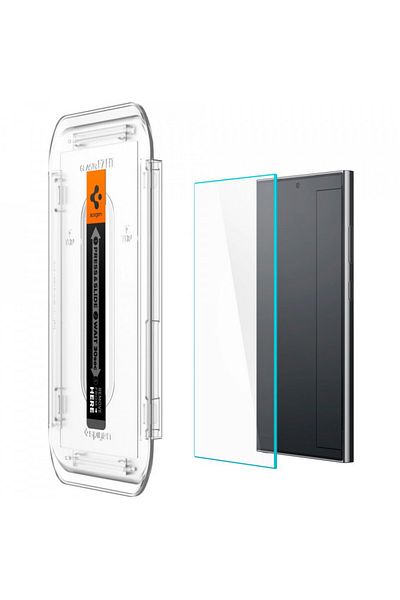 Spigen Film For Samsung Galaxy S24 Ultra (SET OF 2) - Glas.tr Ez Fit - Clear