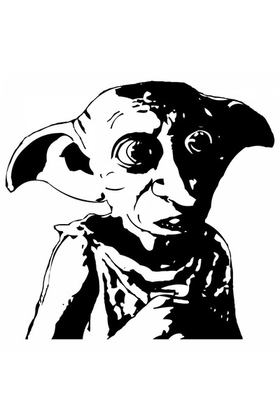 INOVATIX Set de 8 piese, autocolant Harry Potter Dobby, INOVATIX®. 6 cm