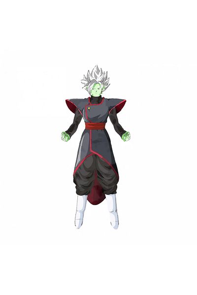 INOVATIX Set de 8 piese, autocolant Dragon Ball câmp energetic Zamasu, INOVATIX®. 6 cm