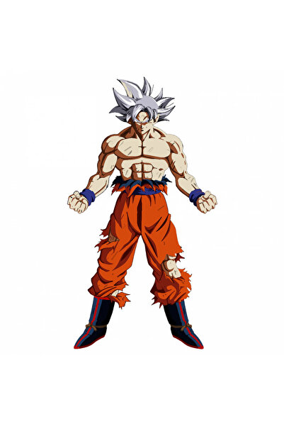 INOVATIX Set de 8 piese, autocolant Goku ultra instinct 3 Dragon Ball Z, INOV...