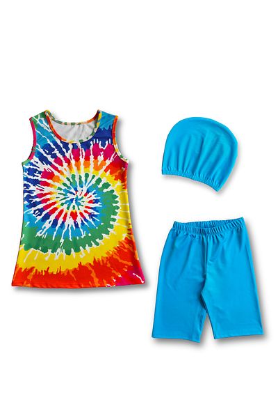 GizaKids Girl's Hijab Swimsuit