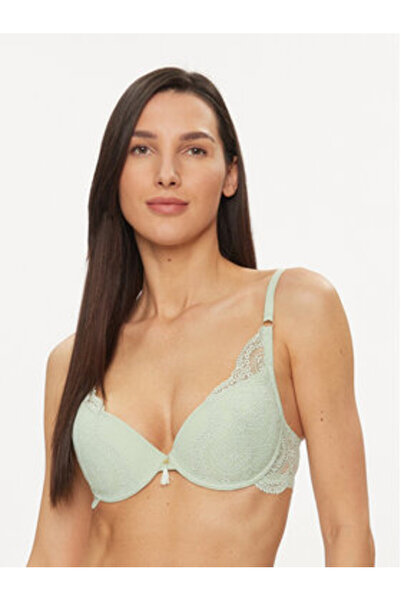 Selmark Sutien push-up pentru femei 31113 Verde