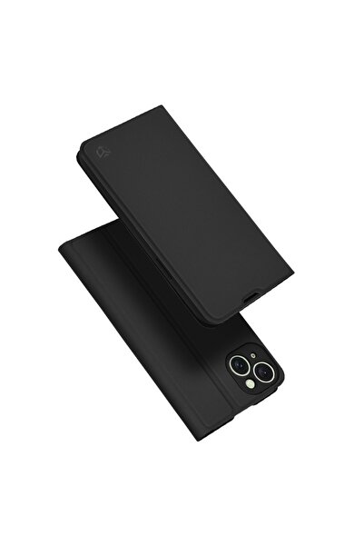 Techsuit Θήκη iPhone 15 Plus - Techsuit Magskin Book - Μαύρο