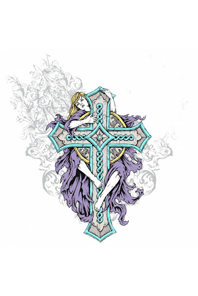 INOVATIX Set de 8 bucăți, autocolant Cruce de Cavaler, INOVATIX®. 6 cm