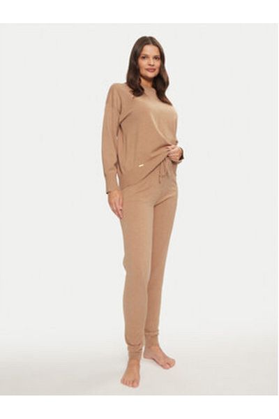Selmark Women's Pajamas P9873 Beige