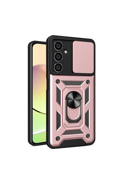 Techsuit Case for Samsung Galaxy M15 - Techsuit CamShield Series - Rose Gold