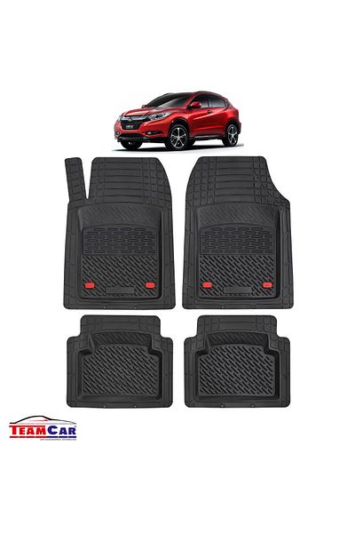 TEAMCAR Covorașe auto tip tavă compatibile cu Honda HR-V 2 (2015–2021) - SUV