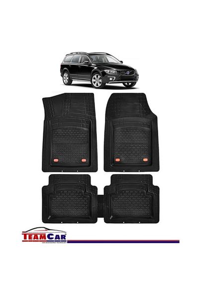 TEAMCAR Covorașe auto tip tavă compatibile cu Volvo XC70 Mk2 (2007–2016) - SUV