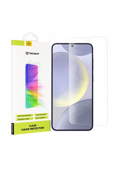 Techsuit Screen protector for Samsung Galaxy S24 Plus - Techsuit Clear Vision Glass - Transparent
