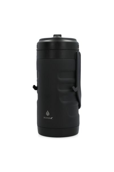 manna Olympus Stainless Steel Leakproof Double Wall Water Bottle Black