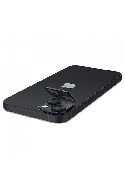 Techsuit Camera Film for iPhone 14 / iPhone 14 Plus - Techsuit Full Camera Glass - Black