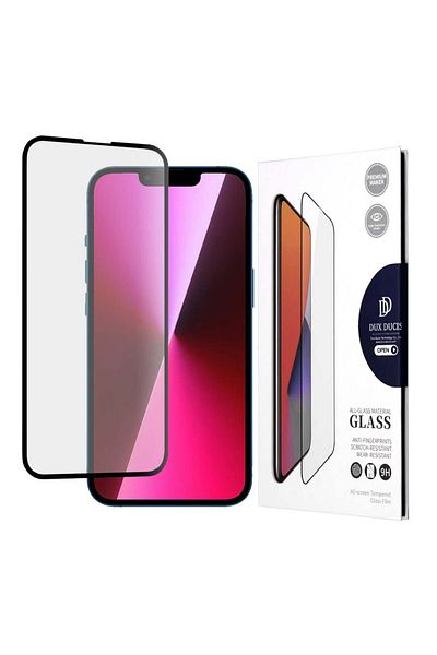 Dux Ducis IPhone 13 / iPhone 13 Pro / iPhone 14 Case - Dux Ducis Tempered Glass - Black