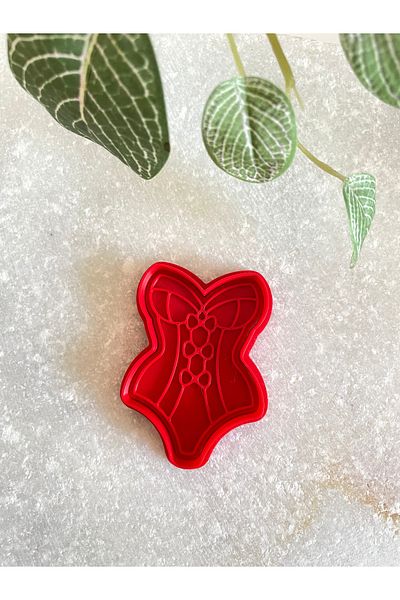 By Selen Suyolcu Corset Model Cookie Stamp and Cutter