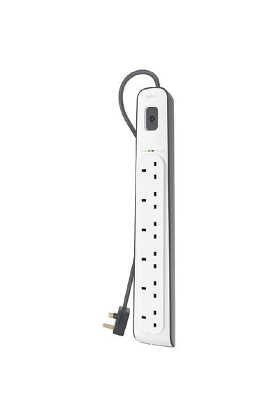 Belkin واقي من زيادة التيار الكهربائي 6 منافذ 2.00 متر (6.56 قدم)