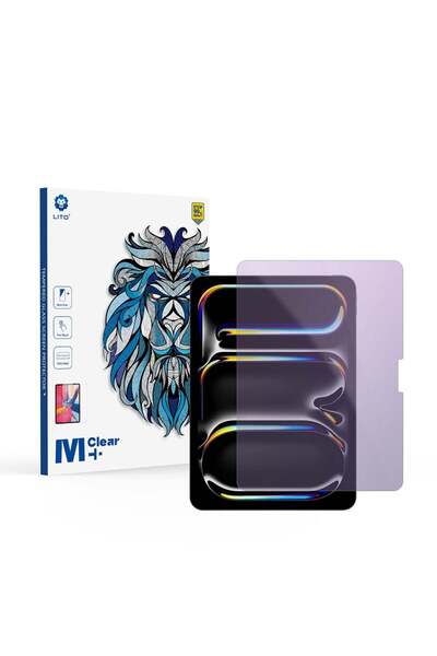 Lito Husa Folio pentru iPad Pro 11 (2024) - Sticlă Lito 2.5D Classic Anti-Lum...