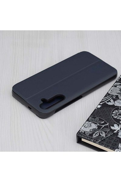 Techsuit Husă pentru Samsung Galaxy S24 - Seria Techsuit eFold - Albastru închis
