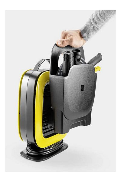 Karcher غسالة ضغط K Mini صغيرة الحجم وخفيفة الوزن وعالية الجودة باللونين الأصفر والأسود JE1.600-057