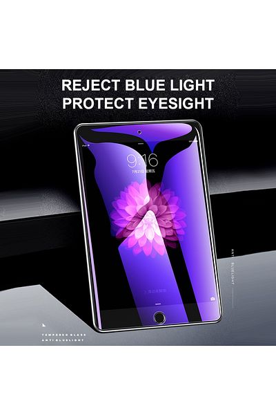 Lito Husa Folio pentru iPad Air 13 (2024) - Sticlă clasică Lito 2.5D anti-lumină albastră - Transparentă