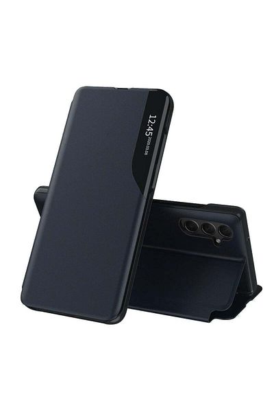 Techsuit Husă pentru Samsung Galaxy S24 - Seria Techsuit eFold - Albastru închis