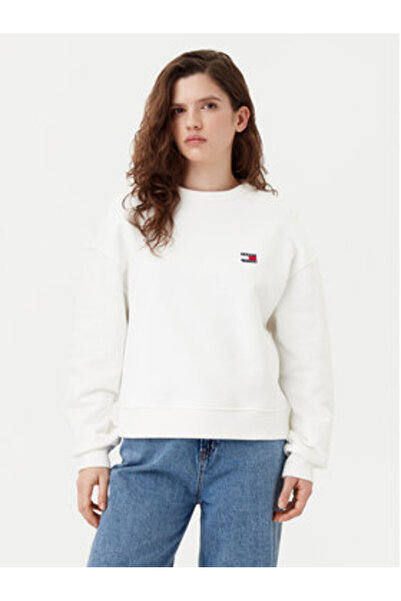 Tommy Jeans Women's Sweatshirt DW0DW19408 Beige