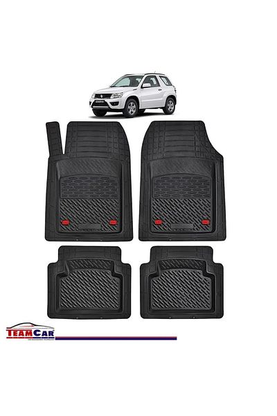 TEAMCAR ® Tray Type Car Mats Compatible With Suzuki Vitara 3 (GRAND VITARA) (2005–2015) - Suv