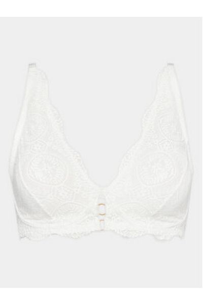 Selmark Women's Bralette Bra 31110 White