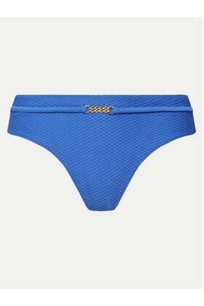 Selmark Sliț de bikini pentru femei BJ502 albastru