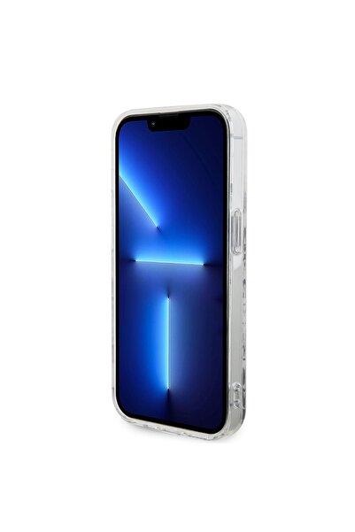 Hello Kitty Case for iPhone 15 Pro - Hello Kitty Hardcase IML Kitty On Bricks Graffiti (HKHCP15LHDGPHT) - White