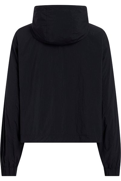 Calvin Klein Calvin Klein Women Black Cotton Nylon Windbreaker