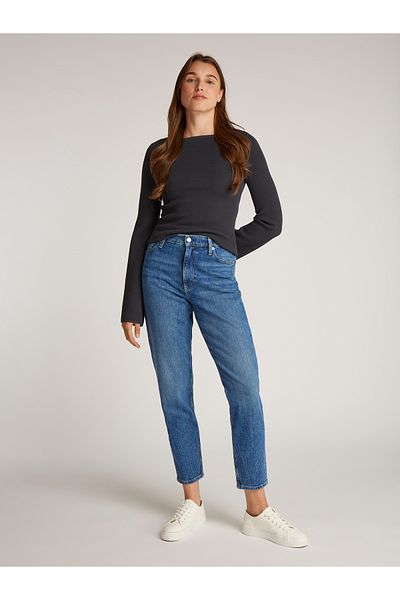 Calvin Klein Calvin Klein Women Denim Dark Blue Mom Jeans