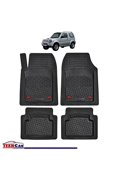 TEAMCAR ® Tray Type Car Mats Compatible With Suzuki Jimny 3 (1998–2018) - Suv