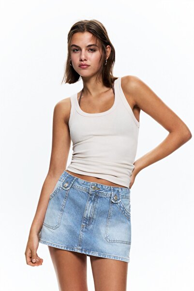 Pull & Bear Carpenter mini etek