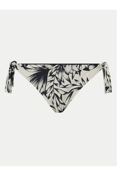 Selmark Women's Bikini Bottom BK207 Black, Ecru