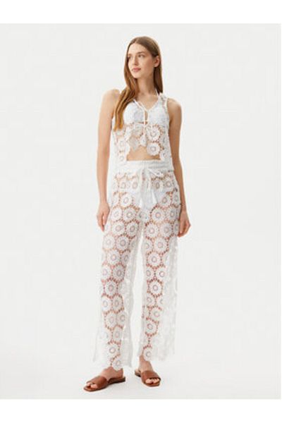 Seafolly Women's Fabric Trousers 55418-PA White