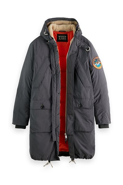 Scotch & Soda scotch soda Men's Parka 169114 Gray