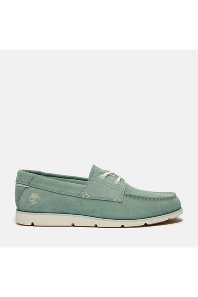 Timberland Grafton Bay Lace up Shoe Men's Green Sneaker - Tb0A42X7
