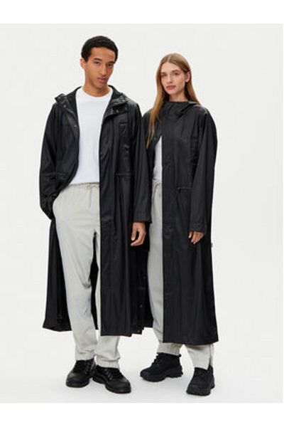 Rains Unisex Rain Jacket 12120 Black