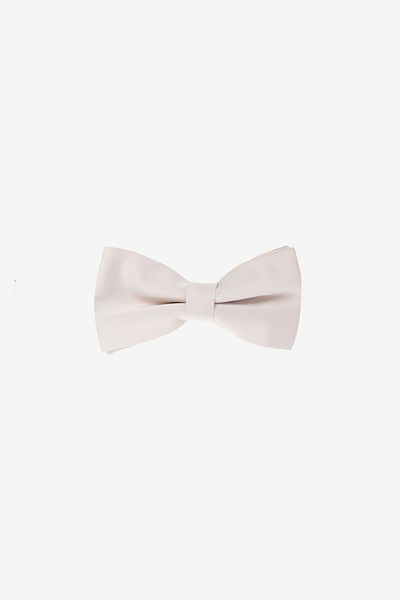 ALTINYILDIZ CLASSICS Men's Beige Satin Bow Tie & Belt Set