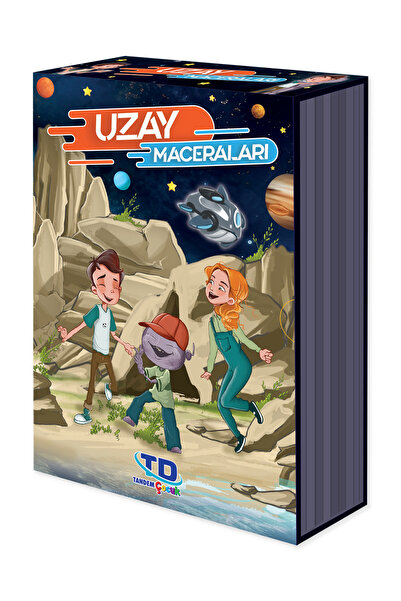 Tandem Yayınları UZAY MACERALARI DİZİSİ KUTULU ( 8 KİTAP ) + değerlendirme so...