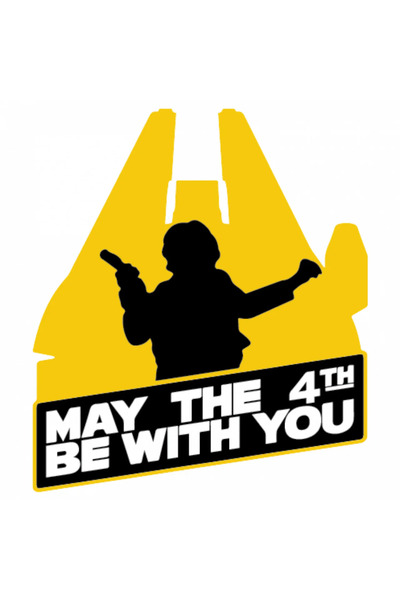 INOVATIX Set de 8 piese, autocolant Starwars May the 4th Be With You, INOVATI...