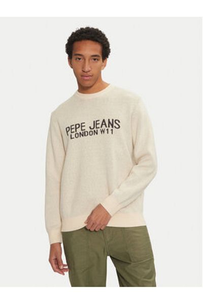 Pepe Jeans Men's Sweater PM702466 Ecru