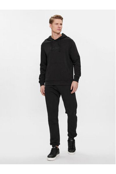 Pepe Jeans Pantaloni de trening pentru bărbați PM211645 Negri